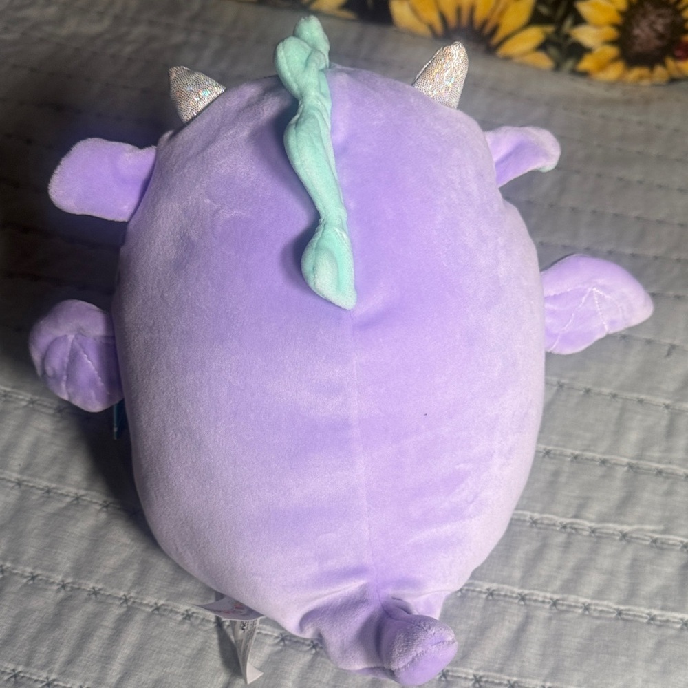 Squishmallows Purple Dragon Drow Plush - Picture 5 of 5